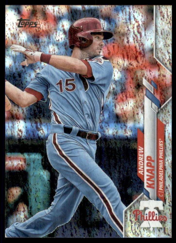 2020 Topps Factory Set Sparkle Foil #662 Andrew Knapp /229