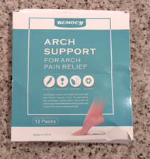  12PCS Arch Support,Soft Gel Insole Pads,High Heel Inserts Reusable Cushions