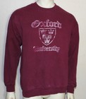 OXFORD UNIVERSITY vintage distressed worn Sweatshirt XL