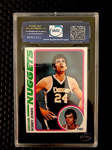 Paquete de violonchelo de baloncesto Topps 1978 SMC 7 casi nuevo Bernard King - Bobby Jones #1351 - Imagen 3 de 3