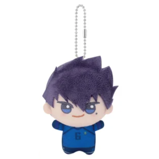 Bandai Blue Lock Chibigurumi vol.7 Plush Doll Tabito Karasu 4.3in