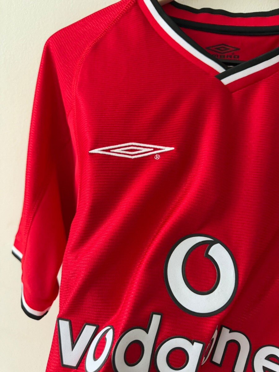 Umbro Manchester United 2000/2002 Beckham #7 Vintage Jersey Size L
