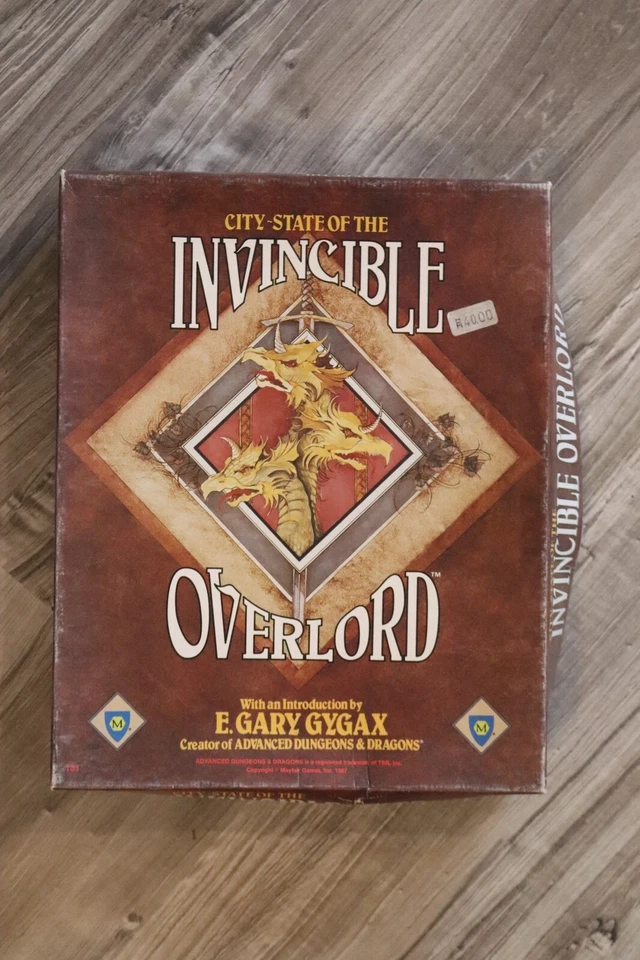 D&D, City State of the Invincible Overlord + 4 Erw., engl., komplett, sehr gut - Bild 1 von 4