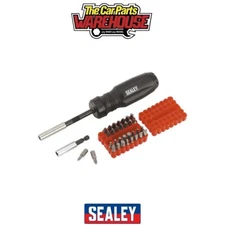 Sealey AK6498 Premier Gearless Ratchet Screwdriver Set 34pc