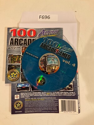 100 Great Action Arcade Game Volume 4 - PC No Case No Tracking #F696 | eBay