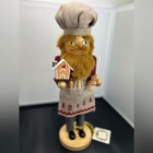 Chef Nutcracker 14.5" Country Gingerbread Baker Nutcracker Christmas Decor