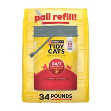 24/7 Performance Clumping Cat Litter Odor Control Refill for 35lb Pail, 34lb Bag 0.62 per pound
