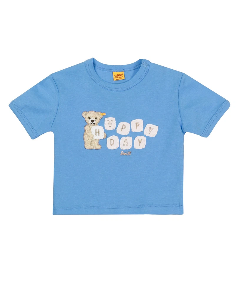 steiff summer color Jungen Shirt,blau gr.74-86 - Bild 1 von 1