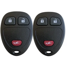 2 For 2007 2008 2009 2010 2011 2012 2013 Chevrolet Silverado Remote Key Fob