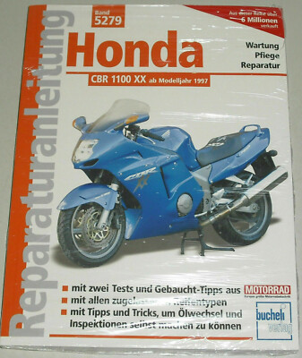 Reparaturanleitung Honda CBR 1100 XX Blackbird ab Baujahr 1997
