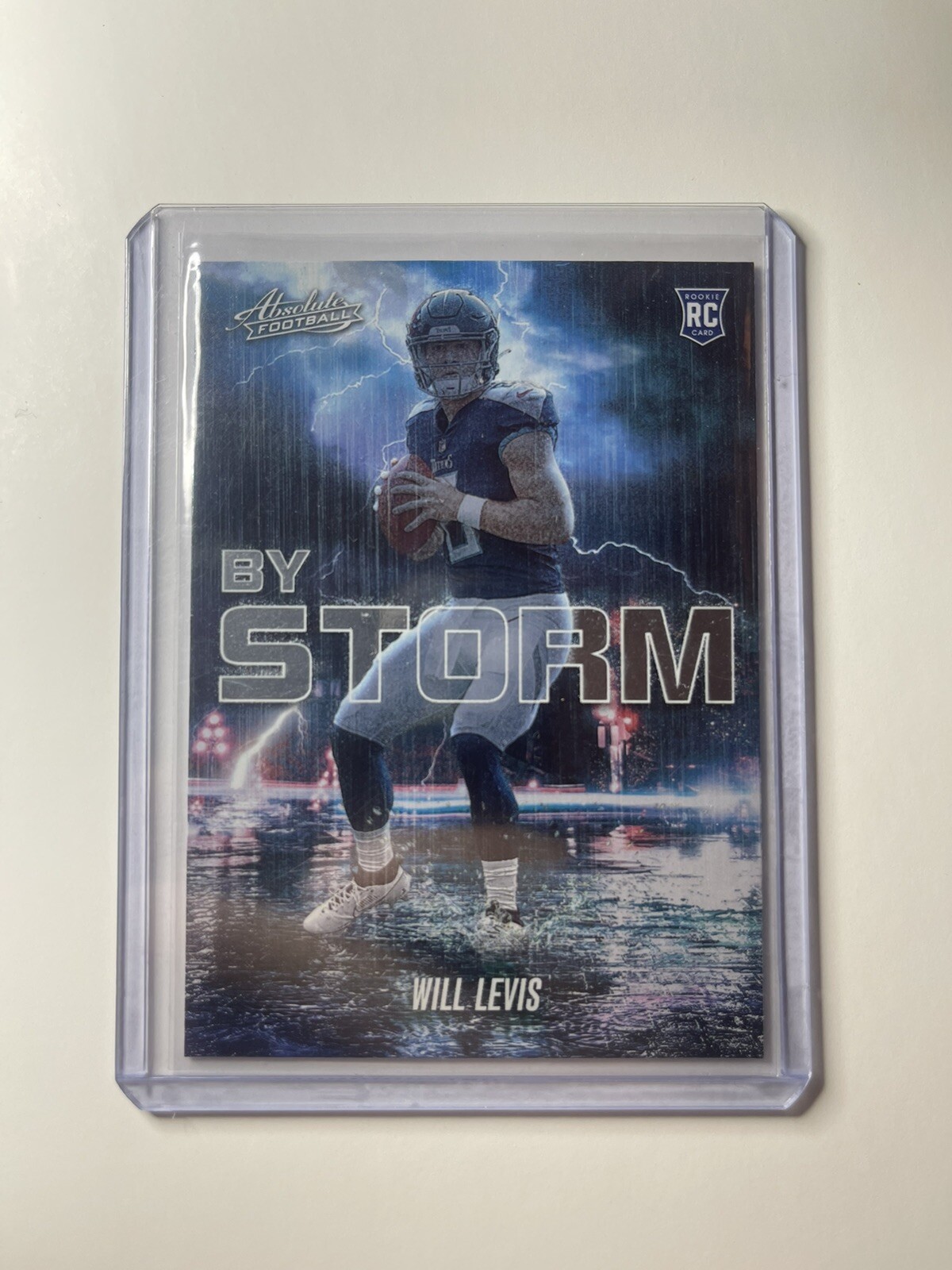 Will Levis - 2023 Absolute Football By Storm Rookie Card -  #BST-14 - Titans