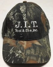 JIT Tool And Die Hat Brockport Pennsylvania Cap Camo Hunting Made In The USA PA