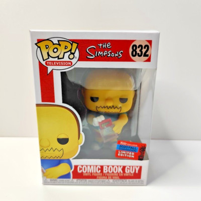 Funko Pop The Simpsons Comic Book Guy 832