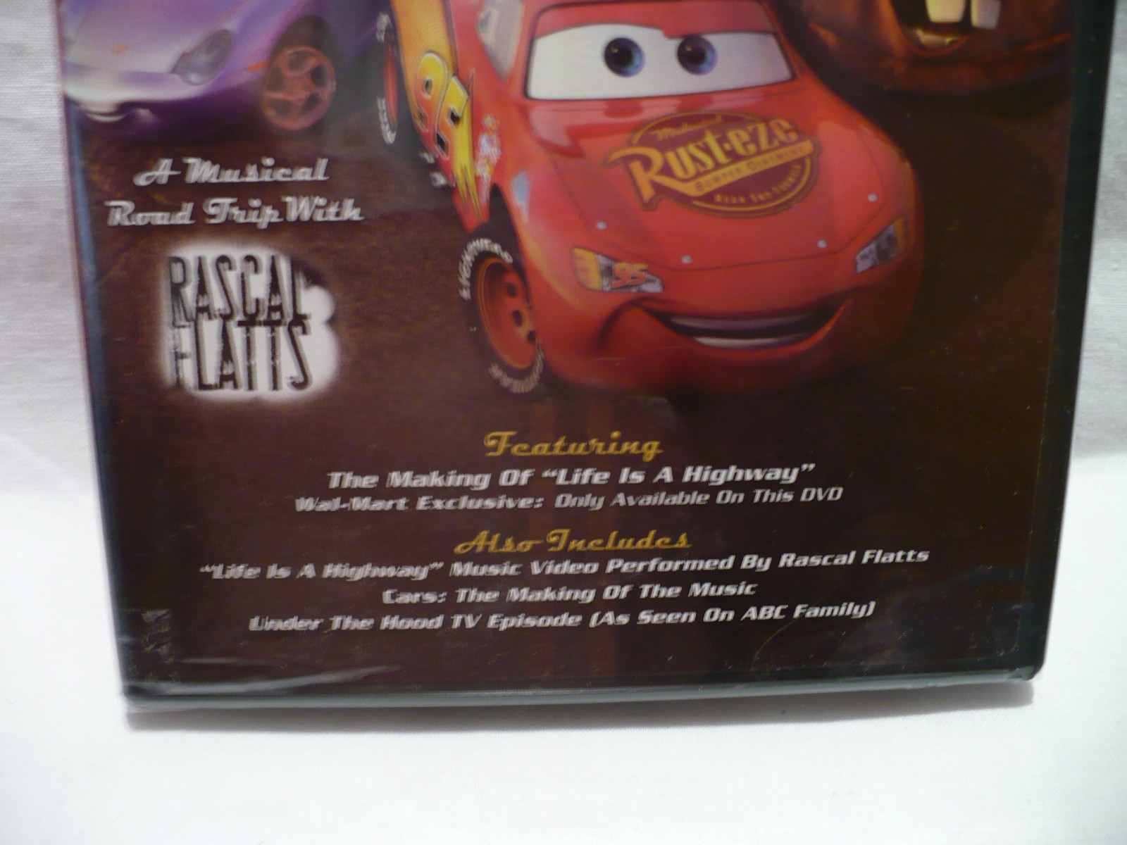 Disney PIXAR Cars Geared-Up BONUS DVD Disc WalMart Exclusive! Rascal ...
