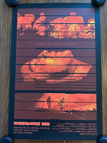 Alberto Russo - Apocalypse Now édition limitée affiche de film imprimé art BNG Mondo - Photo 1 sur 9