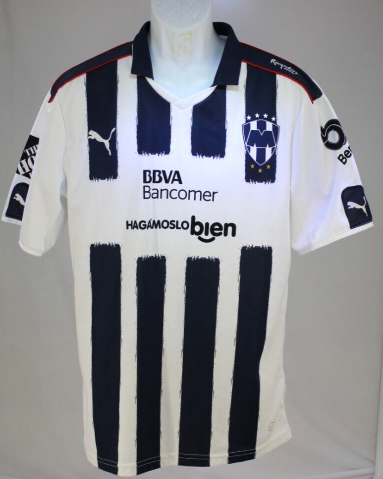 Rayados de Monterrey Authentic Puma Jersey Size Large 2016-2017 T