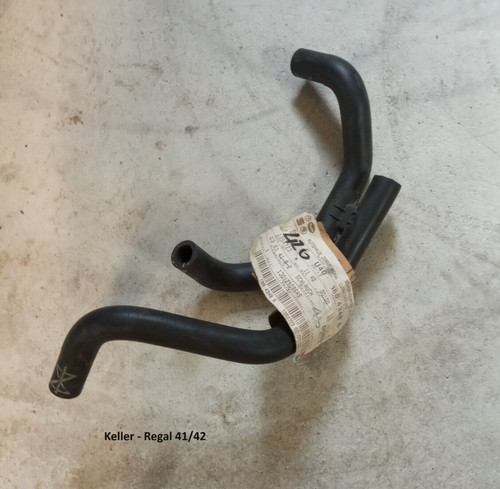 Kühlerschlauch Eingang Ausg. f. Audi VW Skoda Seat - 1J0121086AS - VW Original