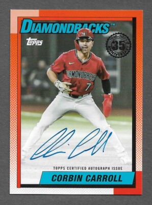 2025 Topps Baseball Series1 #90A-CC Corbin Carroll 