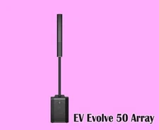 EV Electro-Voice EVOLVE 50 Powered Column Speaker Array 12" Sub Subwoofer Black