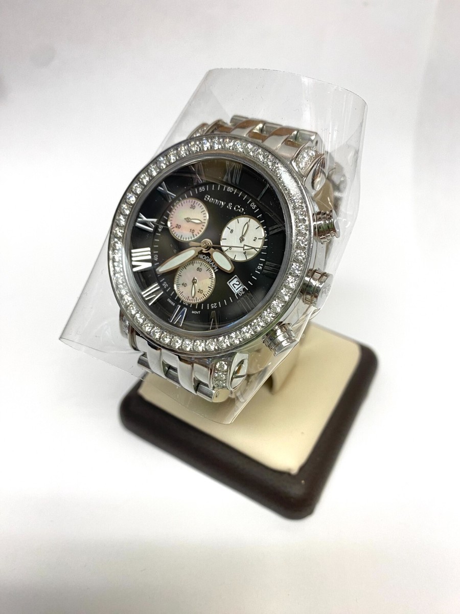 benny&co ダイヤモンド　腕時計 Benny And Co 36mm Diamond Quartz Watch | eBay