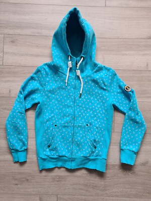 DEPROC Active Kapuzensweatjacke #ankerglut Women - blau - Größe 36