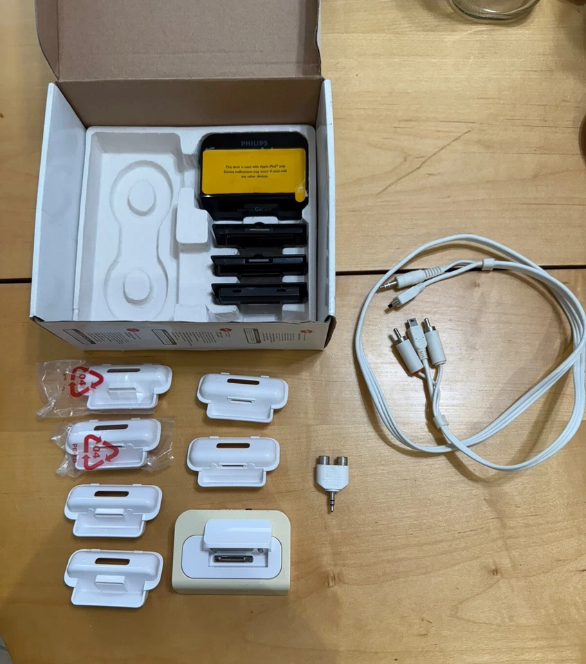 Base(s) de base de audio PHILIPS DC276/37 para iPods y equipo Go Foto 4 de 4