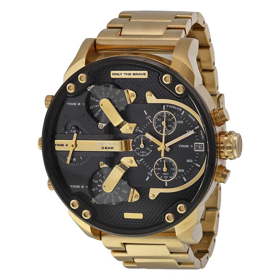DZ7333 Mr. Daddy 2.0 Gold Toned Stainless Steel 57mm Quartz