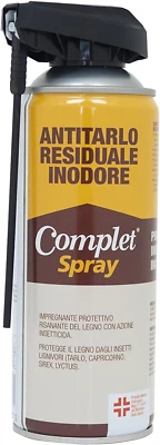 Ecolkem COMPLET SPRAY Antitarlo residuale inodore protettivo legno 400 ML