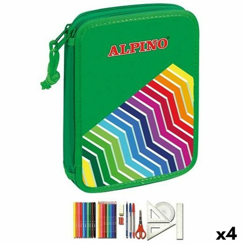 Alpino Festival Bleistifte – 12 Stück, Schwarz, Einfache Design-Bleistifte Für Schule, Büro & Skizzen