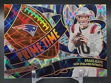 2025 Panini Revolution Drake Maye Prime Time Performers SSP Case Hit #4 Patriots