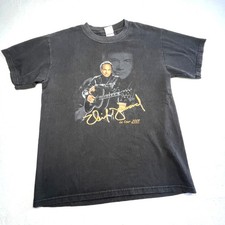 Vintage Neil Diamond Live In Concert 2001 Tour Graphic T Shirt Medium Rock Music