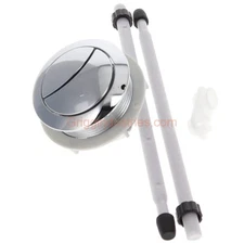 Kohler Genuine Parts 1265519-CP Push Button Flush Actuator Kit Chrome