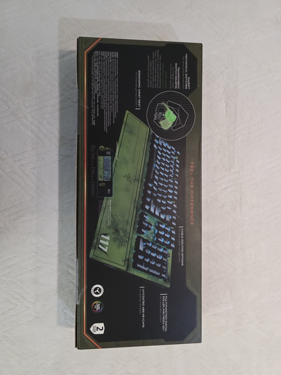 Razer BlackWidow V3 Mechanical Gaming Keyboard - Halo Infinite, US