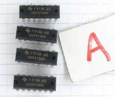 2x Texas Instruments SN74126N circuit intégré 14 pins. Prix pour 2.