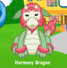 Webkinz Classic HARMONY DRAGON Virtual Adoption CODE ONLY Webkinz Pet Dragon
