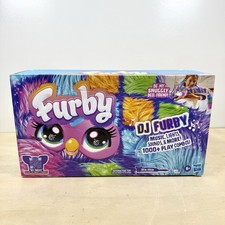 Furby Rainbow DJ Long Furby Plush Lights Interactive  Toy  NEW 