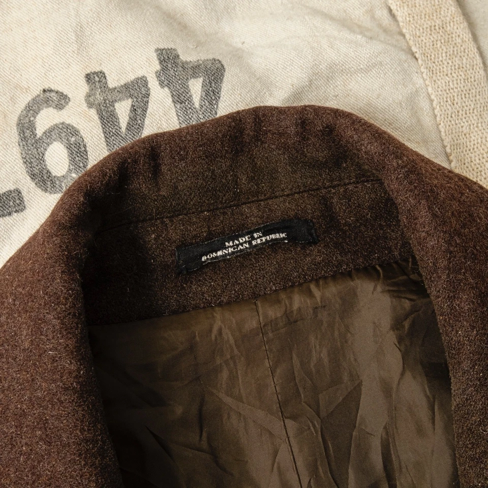 Vintage London Fog Brown Wool Trench Coat – Size XL - Image 3 of 4