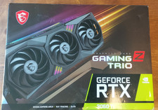 MSI Nvidia RTX 3060ti Gaming Trio Z LHR Graphics Card in box 8GB GDDR6