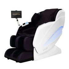 Kahuna Chair Kappa Zero Gravity Massage Recliner Heated Shiatsu Black/White
