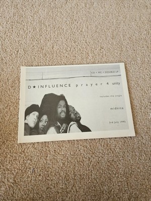 TBOOKM21 MAGAZINE ADVERT 5X8'' D*INFLUENCE - PRAYER 4 UNITY 
