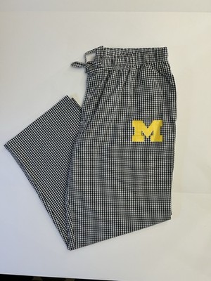 Michigan Wolverines Concept Sports Logo Drawstrings Pajamas Pants Men's XXL NWOT
