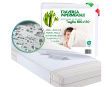 MammaVaiTra Bambus Bettauflage 100x150 wasser...