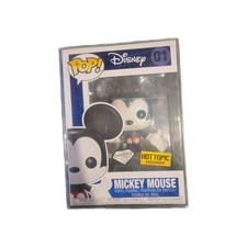 Funko Mickey Mouse Diamond Pop Vinyl Hot Topic Exclusive Disney Figure #01