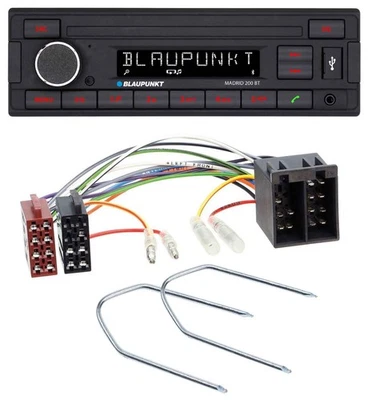 Blaupunkt USB AUX Bluetooth MP3 Autoradio für Audi 80 86-96 90 84-91 100 82-94 2 - Bild 1 von 4