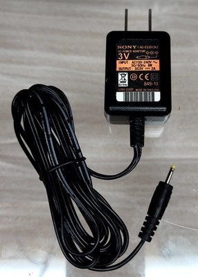 Sony AC Power Adapter DC 3V/2A  CD/MD walkman