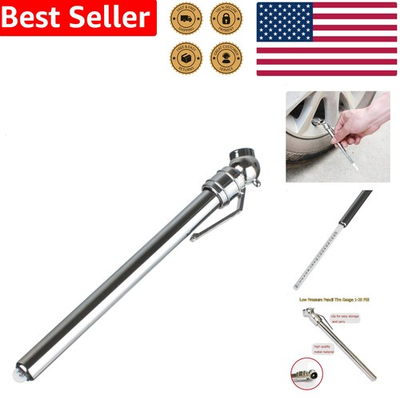 #ad #ad Pencil Gauge 1 20 PSI Precise Low Pressure Tire ATV Dirt Bike Golf Cart Robust $9.67