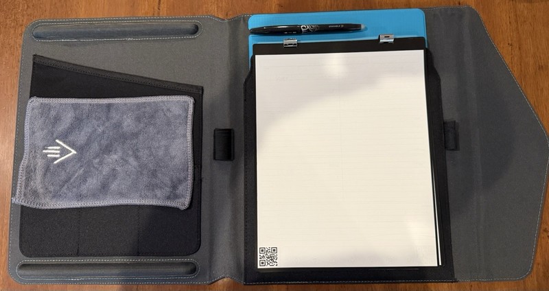Rocketbook Orbit Portfolio Cover,  Executive Legal Pad, Paper, And Pen