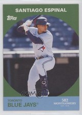 2022 Topps 582 Montgomery Club Set 5 Santiago Espinal #2 7fq