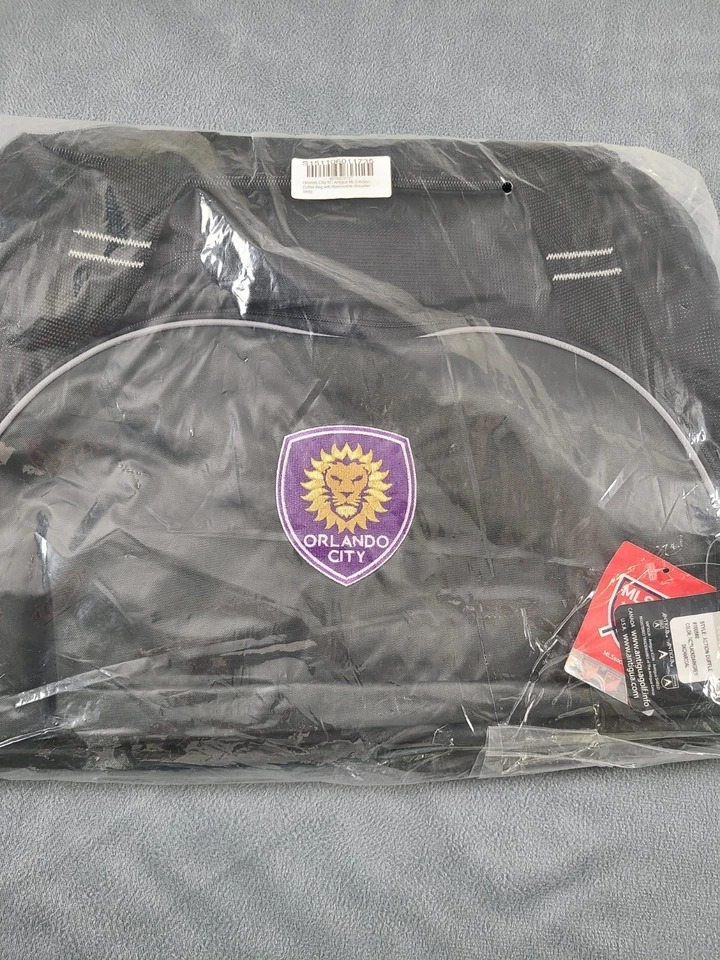Bolso de Lona Orlando City SC X ANTIGUA Action Negro/Gris MLS NUEVO CON ETIQUETAS Foto 3 de 4