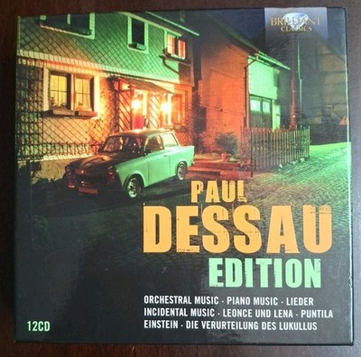 Paul Dessau Edition by Dessau (CD, 2013) Complete! 12 MINT CD's!!